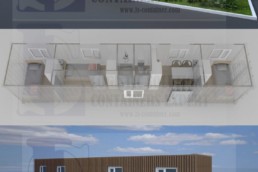 Container 40 pieds migrants