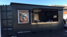 Restobox restaurant de plage en container