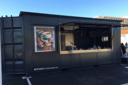 Restobox restaurant de plage en container