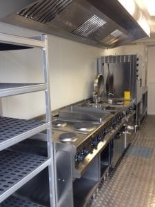 Container cuisine 20 pieds